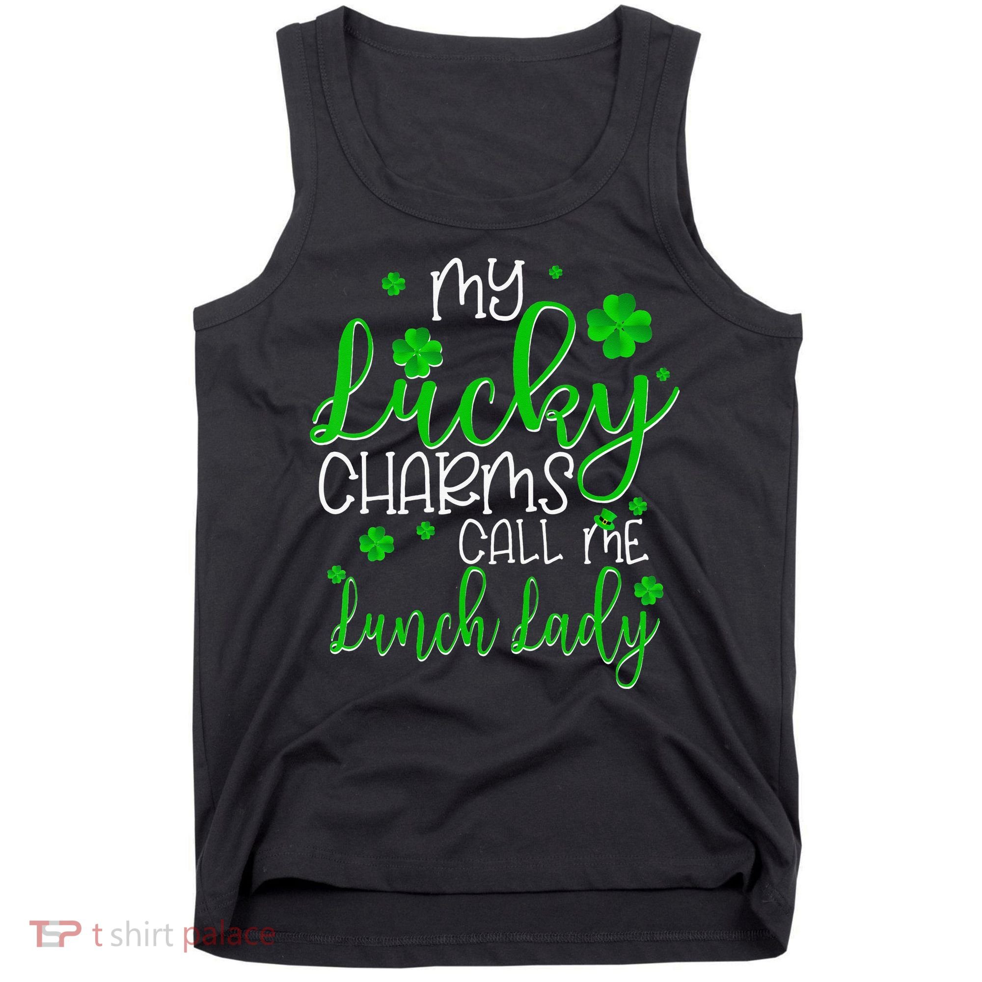 My Call Me Lunch Lady St Patrick's Day Tank Top