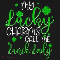 My Call Me Lunch Lady St Patrick's Day Tank Top thumb 6