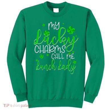 My Call Me Lunch Lady St Patrick's Day Sweatshirt