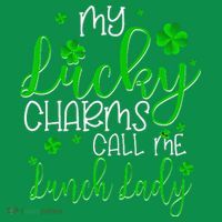 My Call Me Lunch Lady St Patrick's Day Women's Long Sleeve Shirt thumb 2