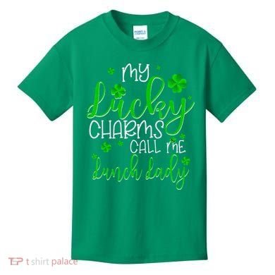 My Call Me Lunch Lady St Patrick's Day Kids T-Shirt