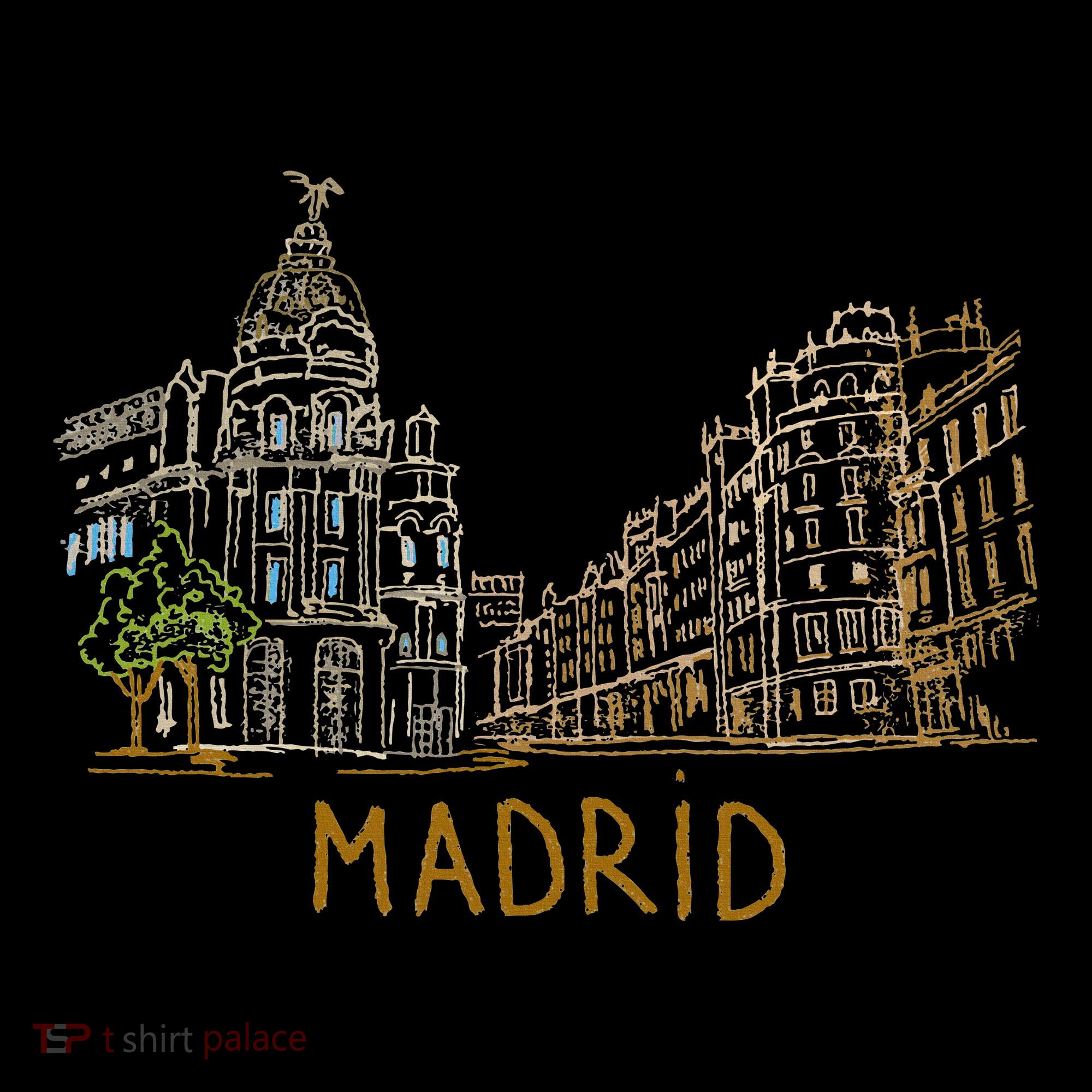 Madrid City Doggie Tank