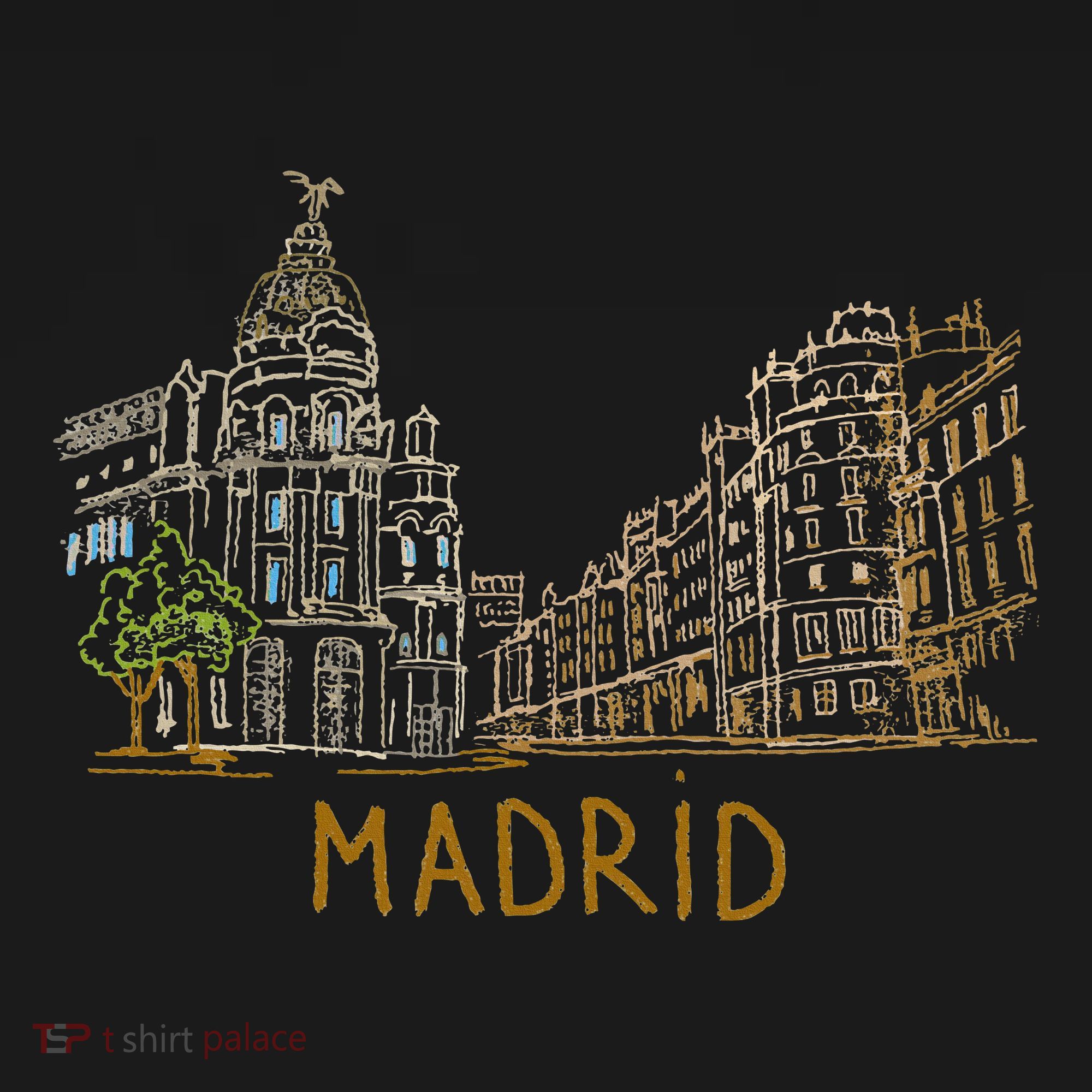 Madrid City Pajama Set