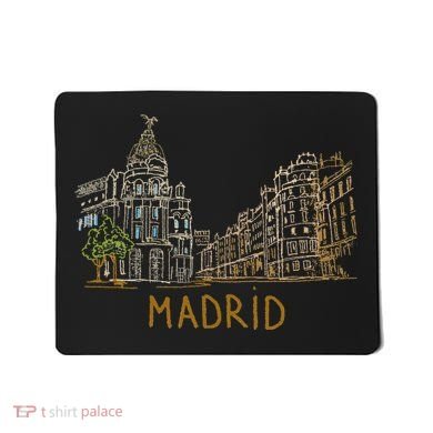 Madrid City Mousepad