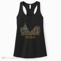 Madrid City Women's Tank Top thumb 0