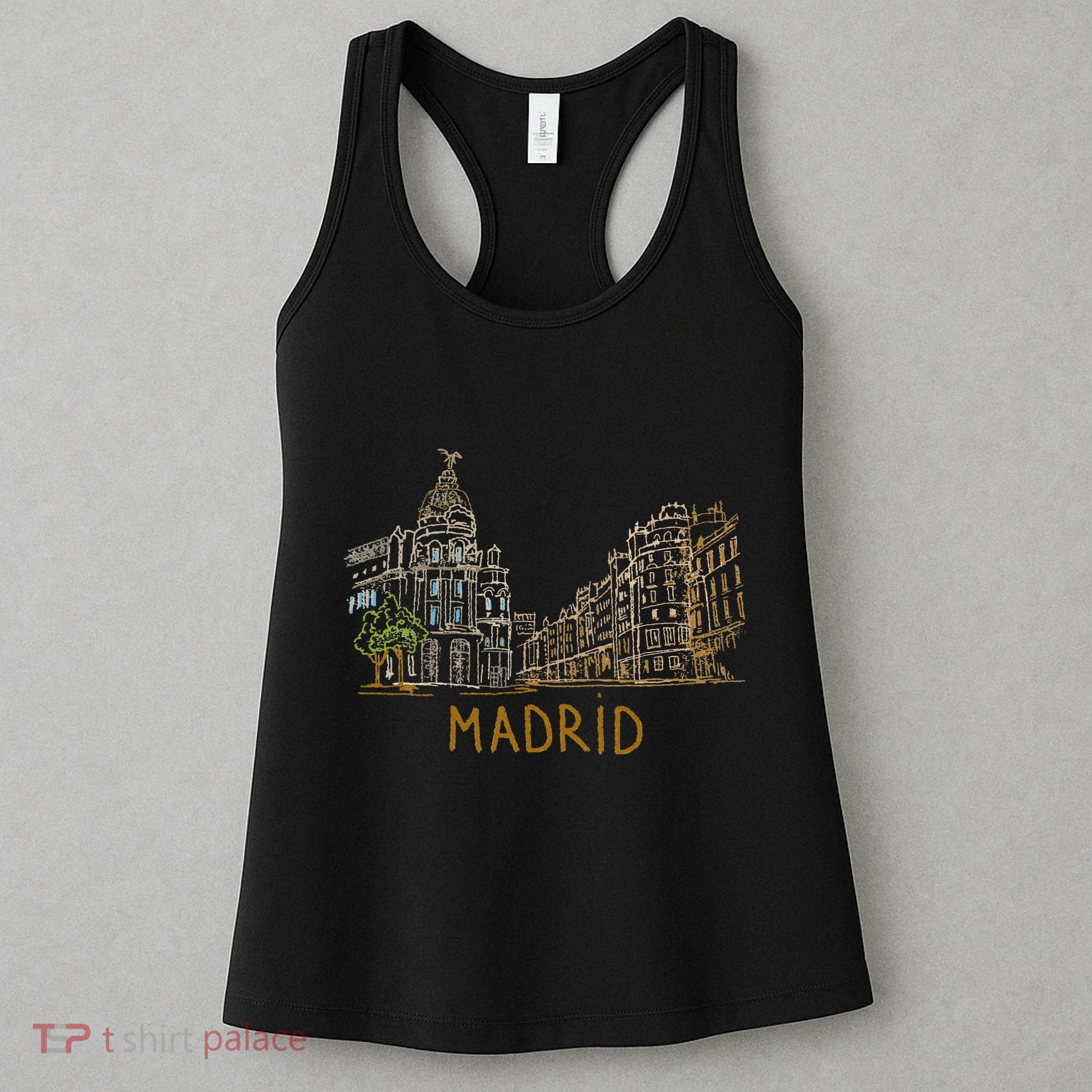 Madrid City Women's Tank Top