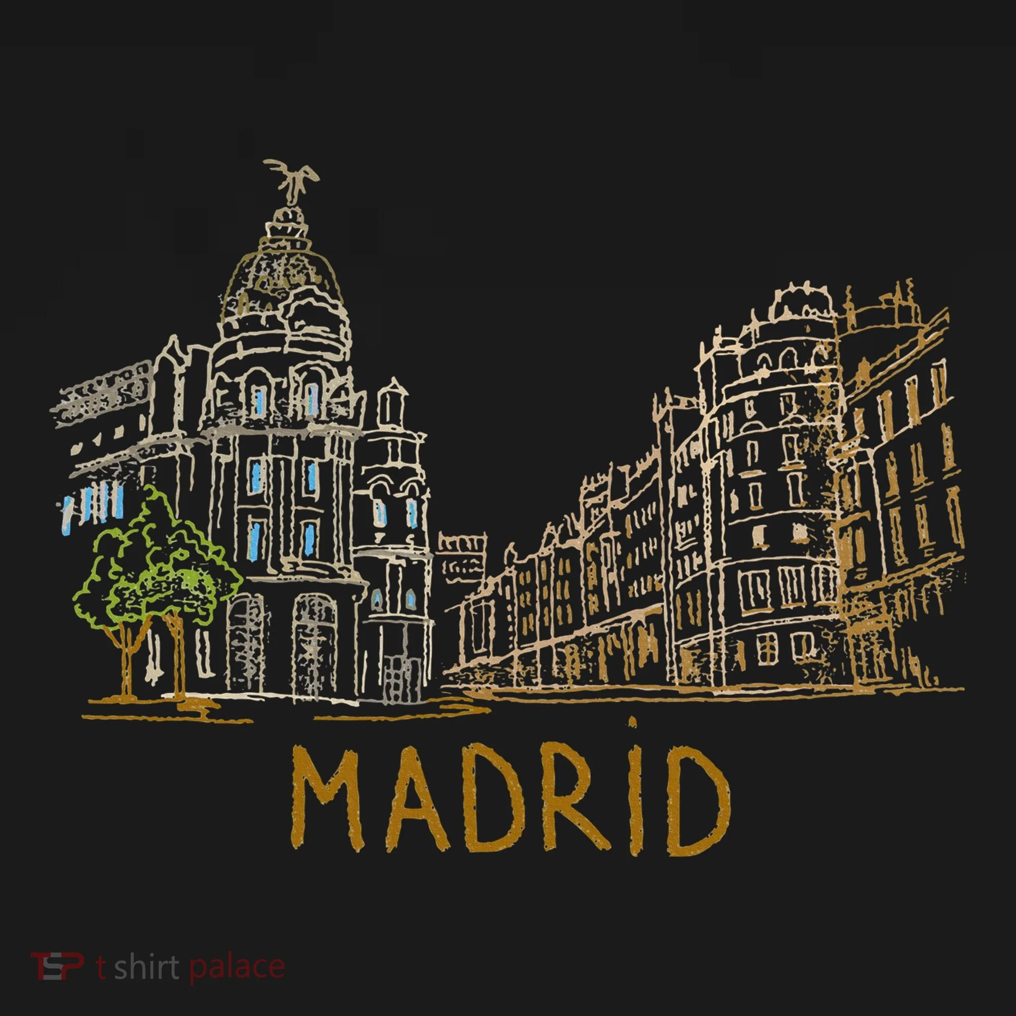 Madrid City Tank Top