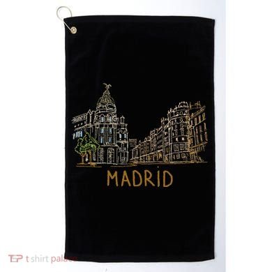 Madrid City Golf Towel