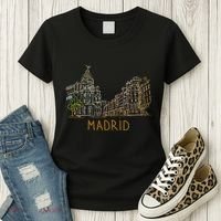 Madrid City Women's T-Shirt thumb 3