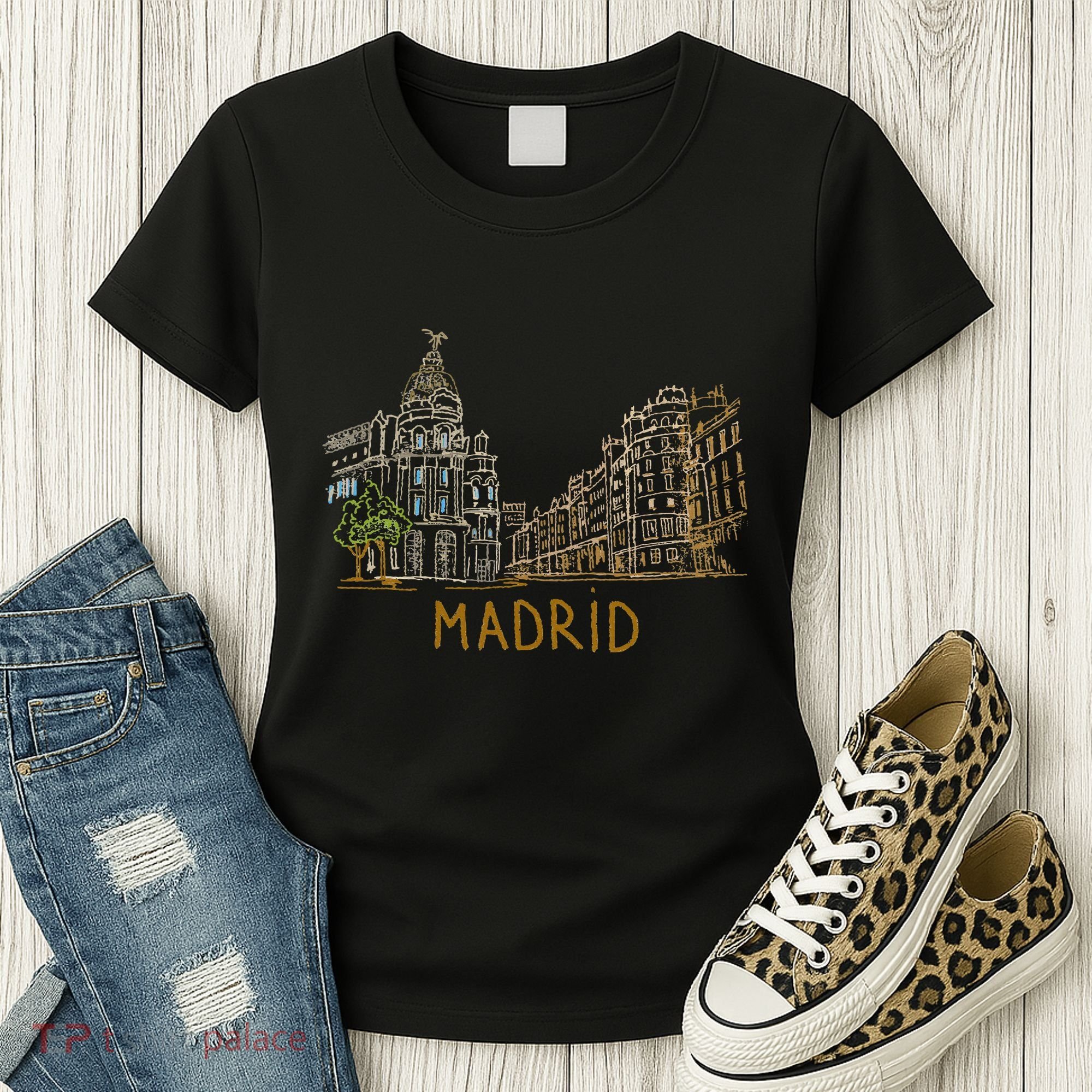Madrid City Women's T-Shirt
