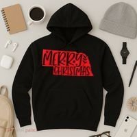 Merry Christmas Nebraska Tank Top Hoodie thumb 3