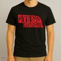 Merry Christmas Nebraska Tank Top T-Shirt thumb 3