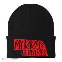 Merry Christmas Nebraska Tank Top Beanie thumb 0