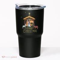 Merry Christmas Nativity Scene North Star Baby Jesus Tumbler thumb 0