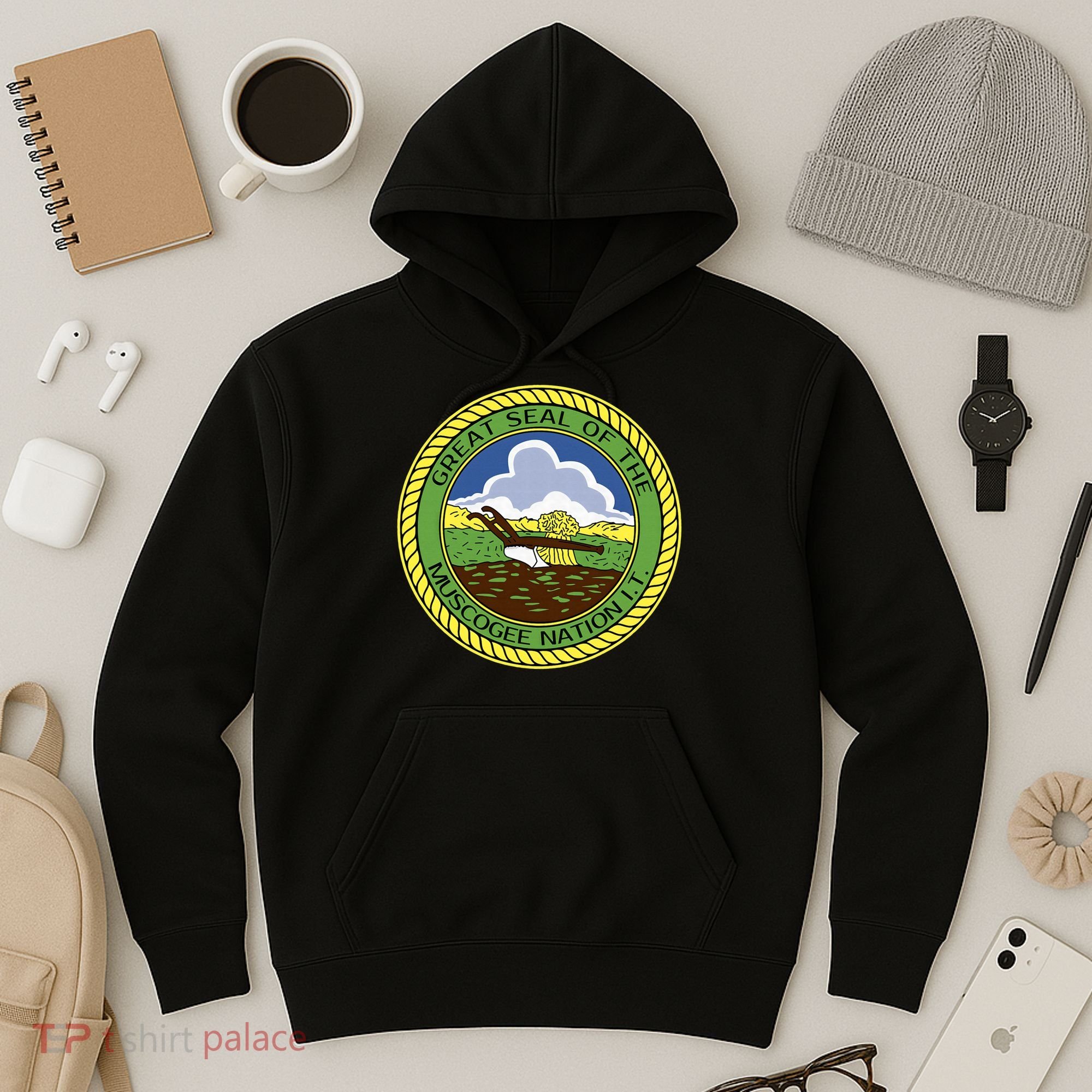 Muscogee Creek Nation Muskogee Mvskoke Hoodie