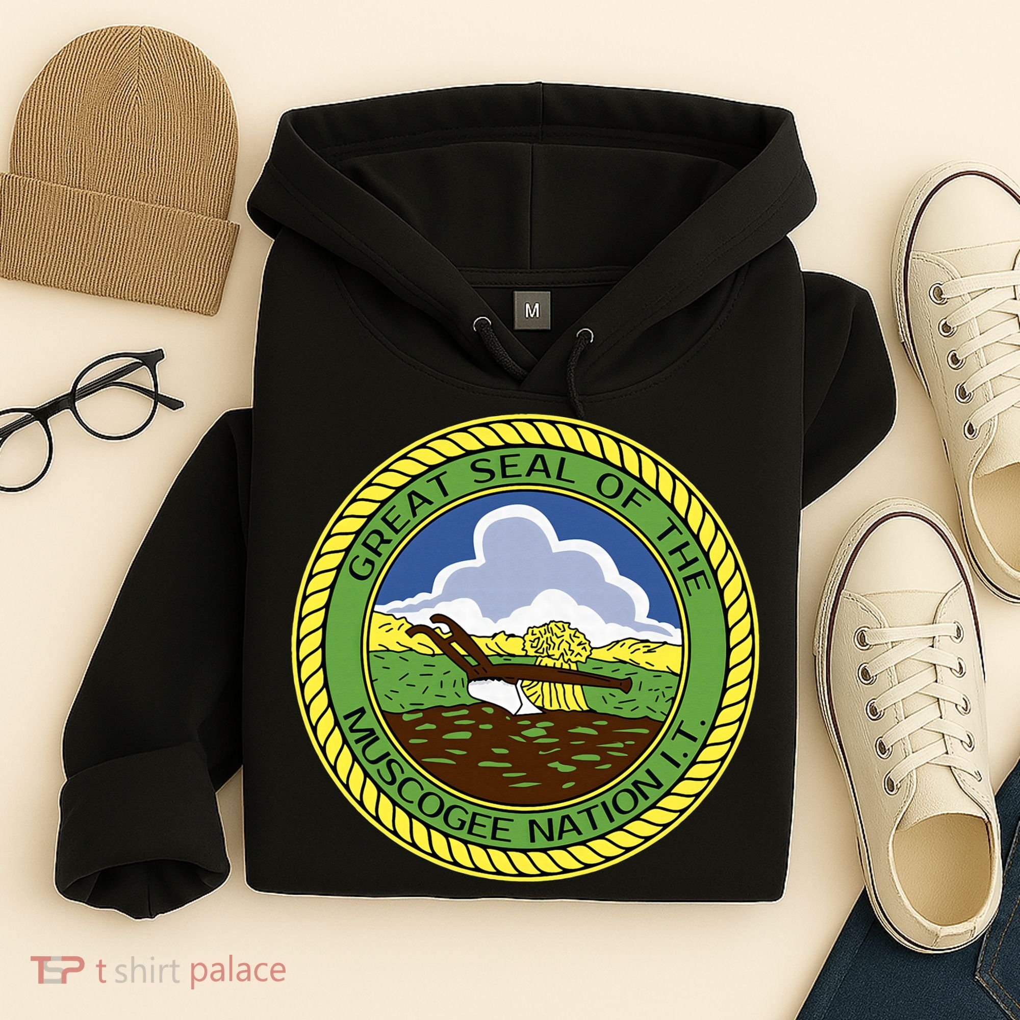 Muscogee Creek Nation Muskogee Mvskoke Hoodie