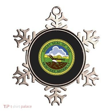 Muscogee Creek Nation Muskogee Mvskoke Ornament