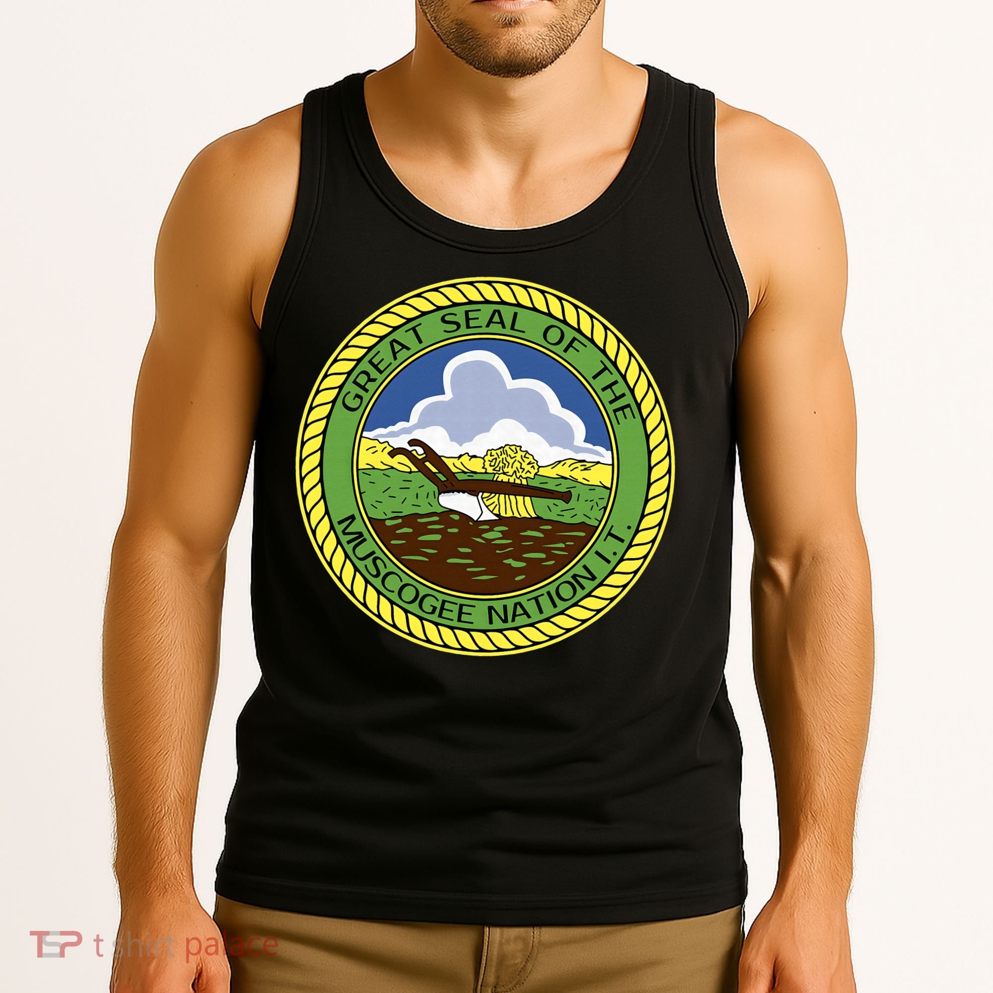 Muscogee Creek Nation Muskogee Mvskoke Tank Top