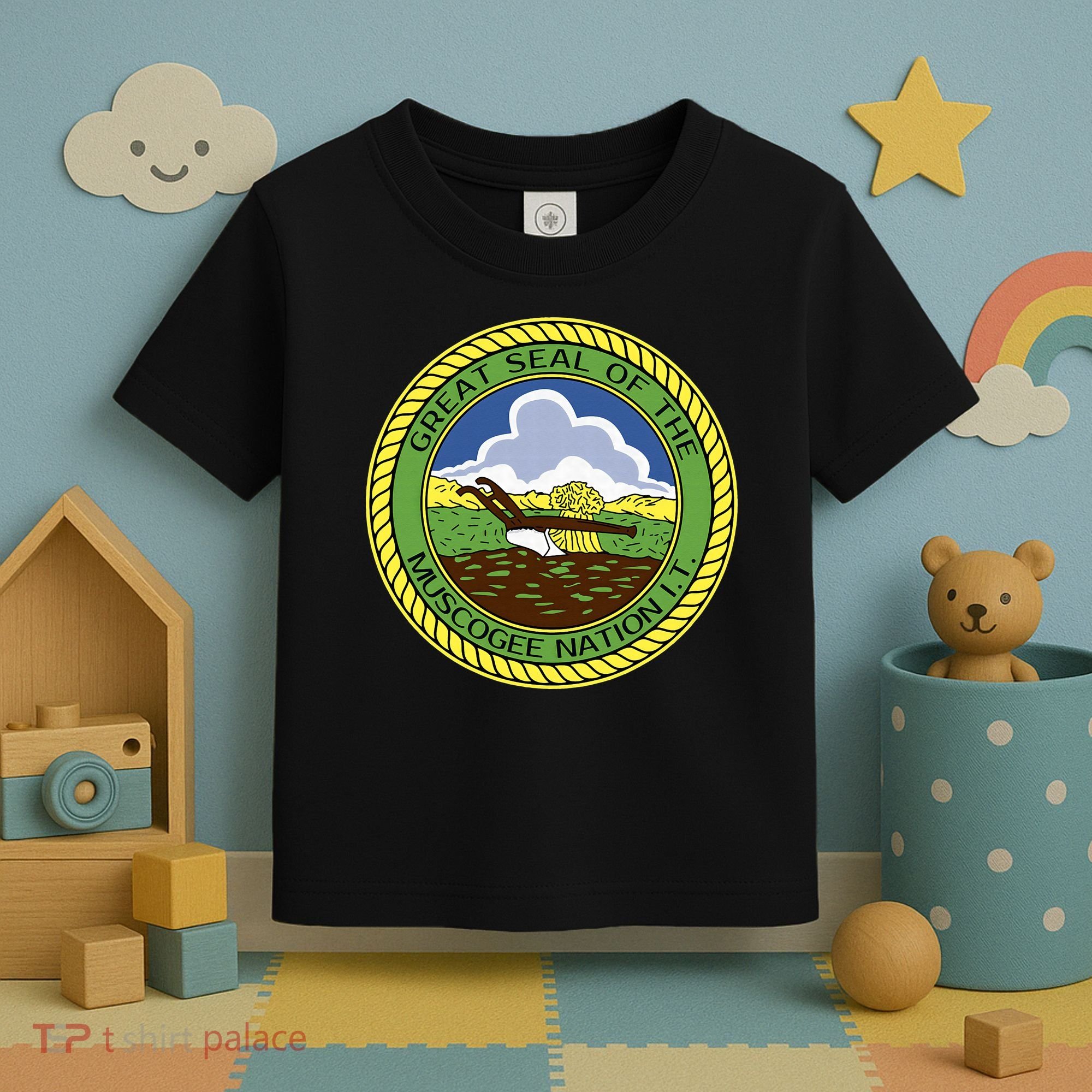 Muscogee Creek Nation Muskogee Mvskoke Toddler T-Shirt