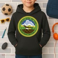 Muscogee Creek Nation Muskogee Mvskoke Kids Hoodie thumb 2