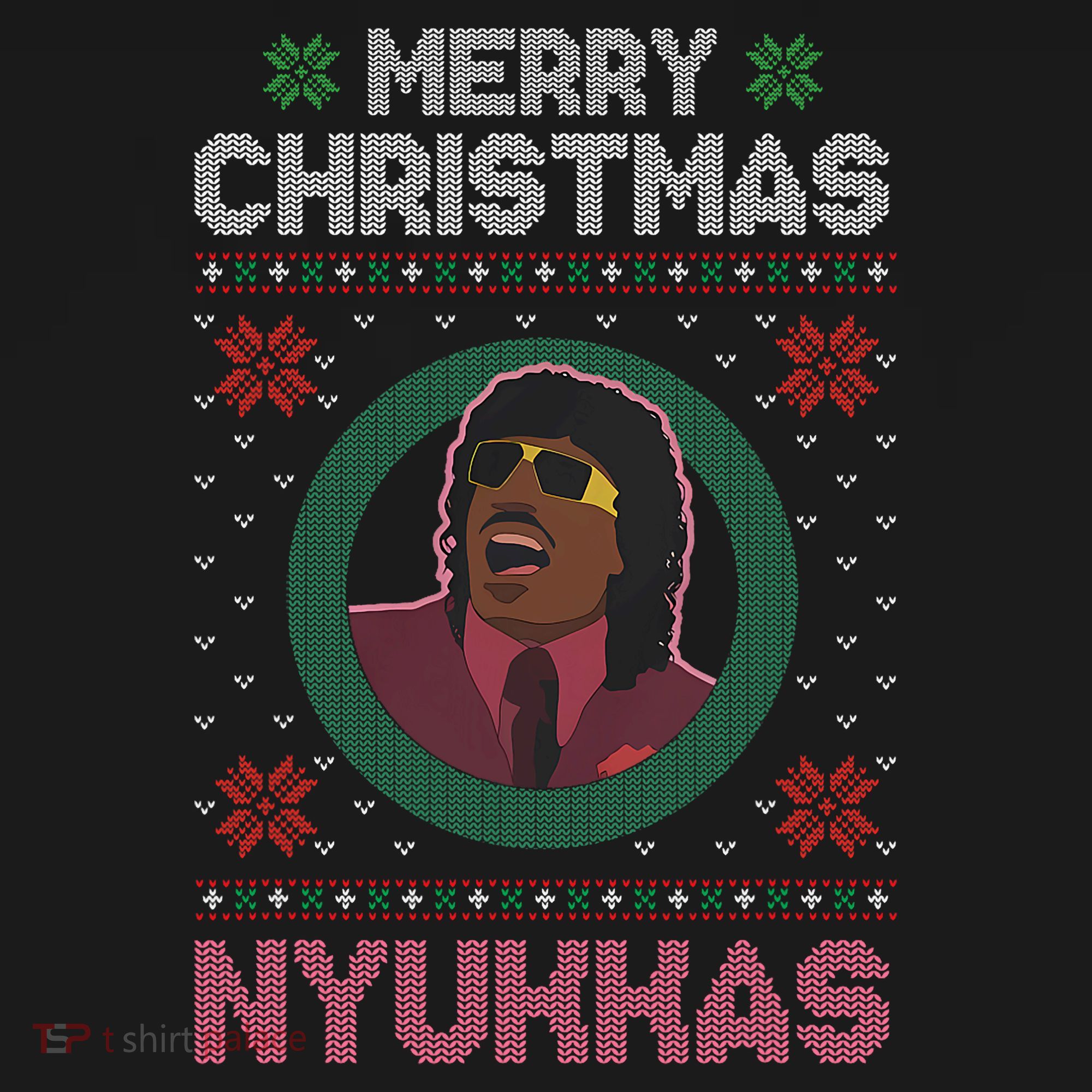 Merry Christmas Nyukkas Funny Christmas Apparel T-Shirt