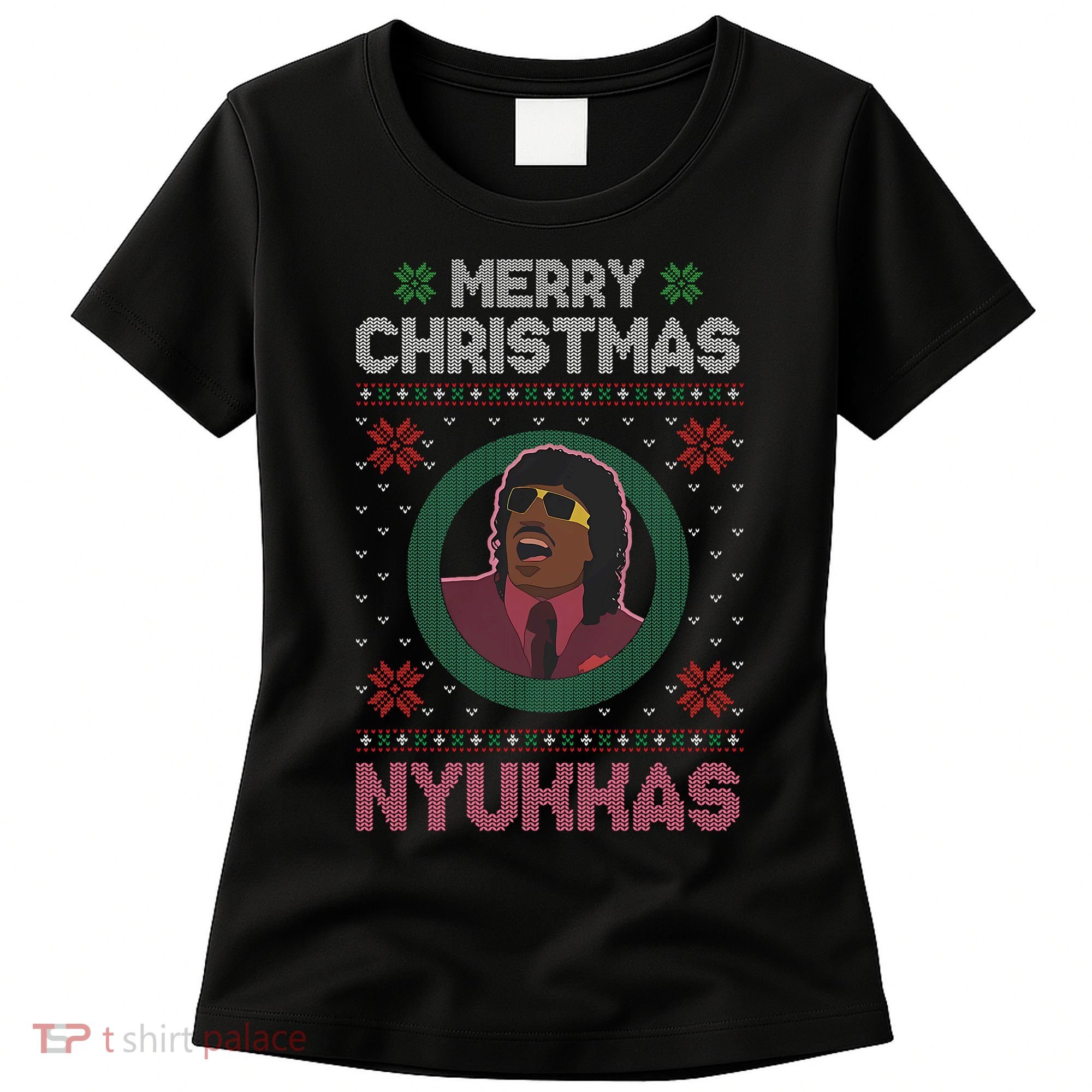 Merry Christmas Nyukkas Funny Christmas Apparel Women's T-Shirt