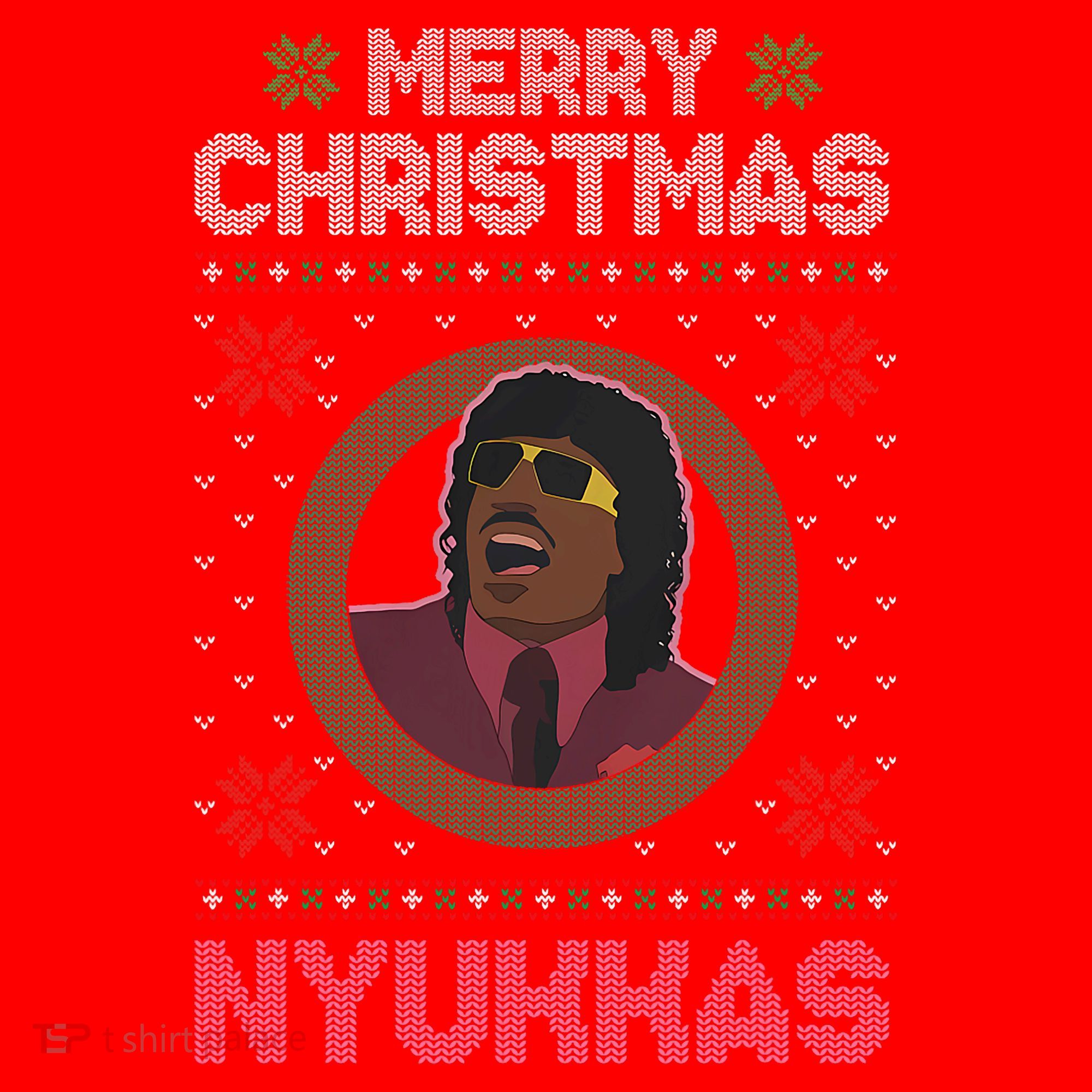 Merry Christmas Nyukkas Funny Christmas Apparel Santa Hat