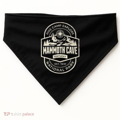 Mammoth Cave National Park USA-Made Doggie Bandana