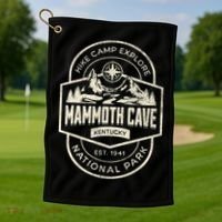 Mammoth Cave National Park Golf Towel thumb 1