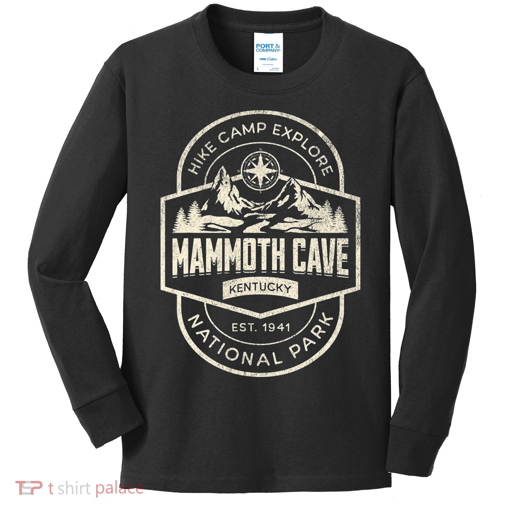 Mammoth Cave National Park Kids Long Sleeve Shirt