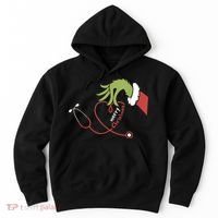 Merry Christmas Nurse Funny Nursing Christmas Hoodie thumb 0