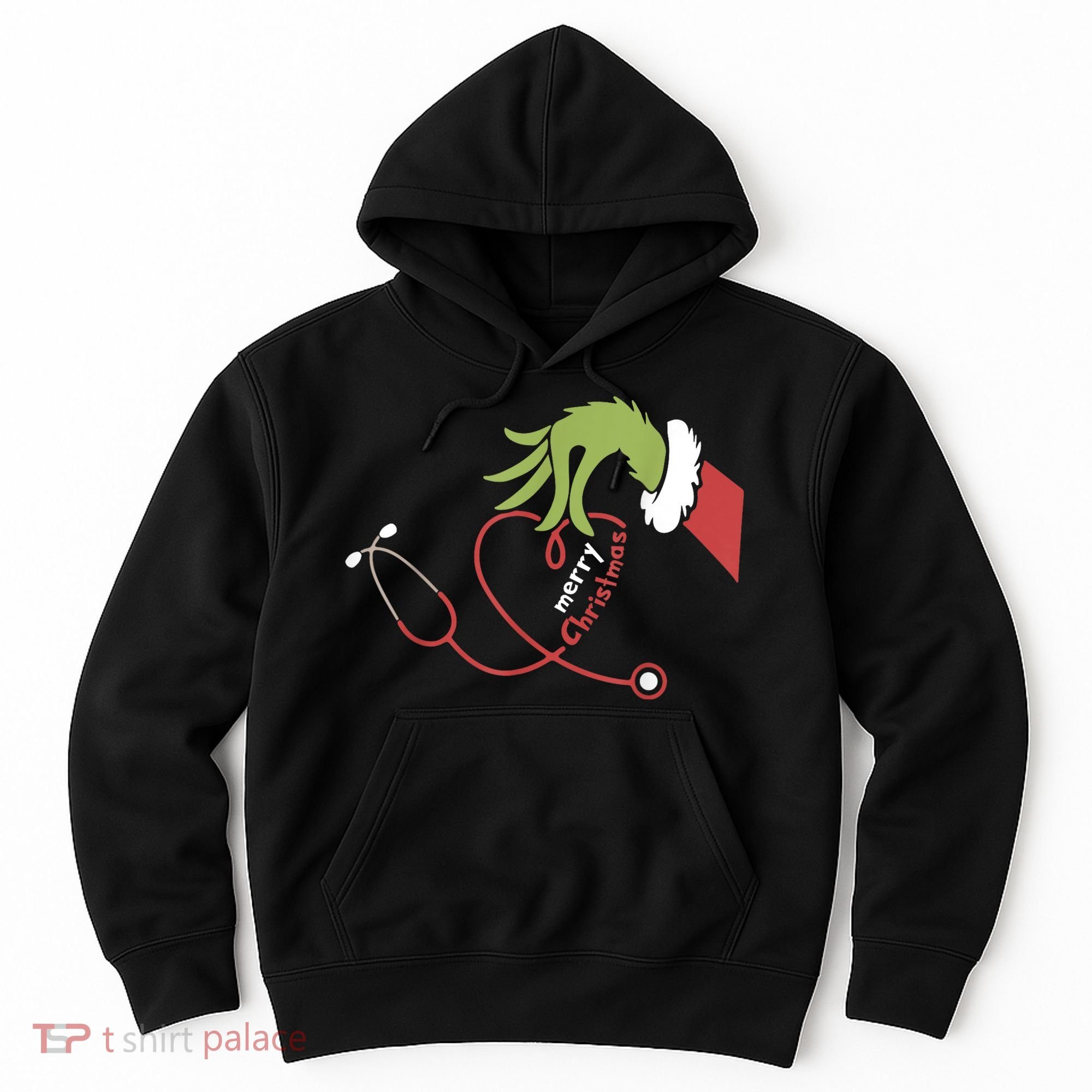 Merry Christmas Nurse Funny Nursing Christmas Hoodie