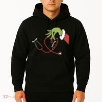Merry Christmas Nurse Funny Nursing Christmas Hoodie thumb 2