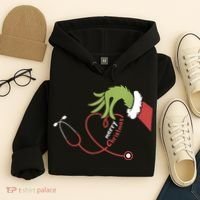 Merry Christmas Nurse Funny Nursing Christmas Hoodie thumb 4