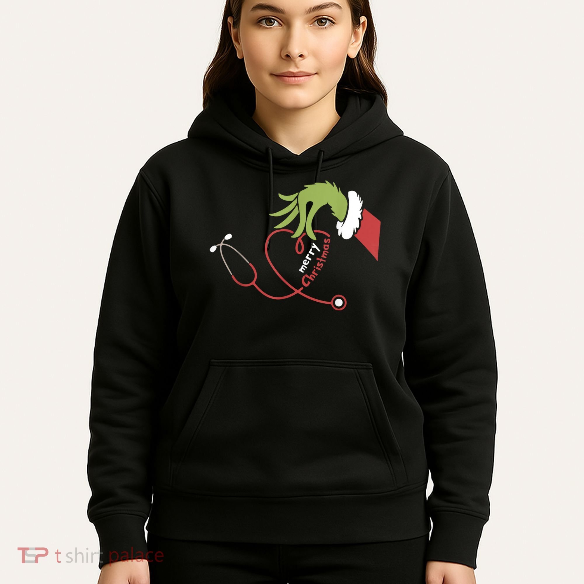 Merry Christmas Nurse Funny Nursing Christmas Hoodie