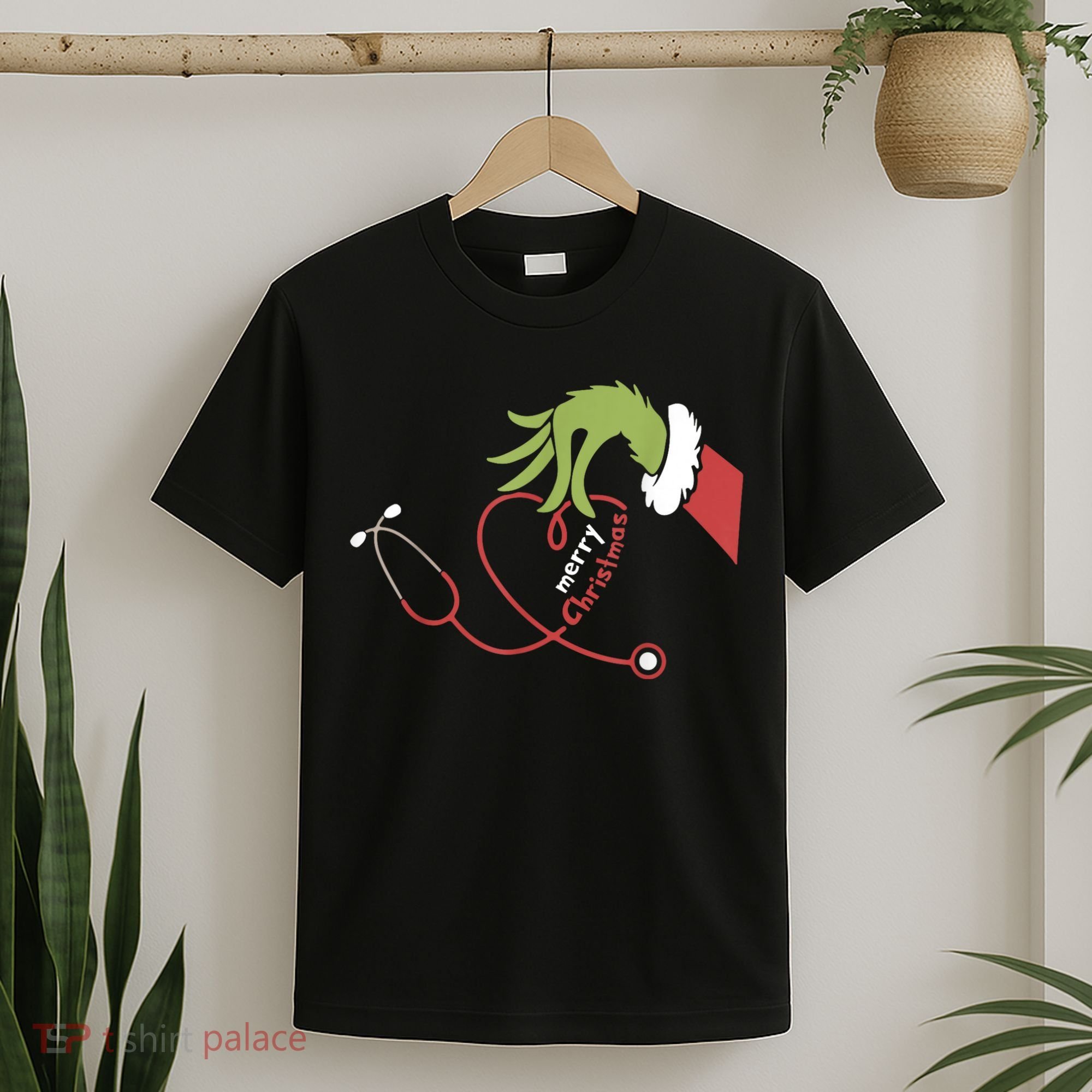 Merry Christmas Nurse Funny Nursing Christmas T-Shirt
