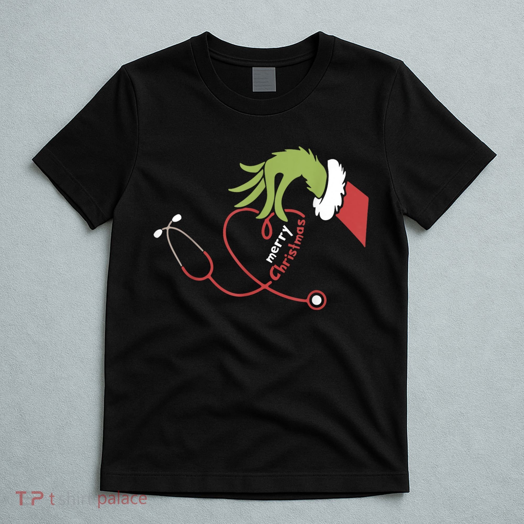 Merry Christmas Nurse Funny Nursing Christmas T-Shirt
