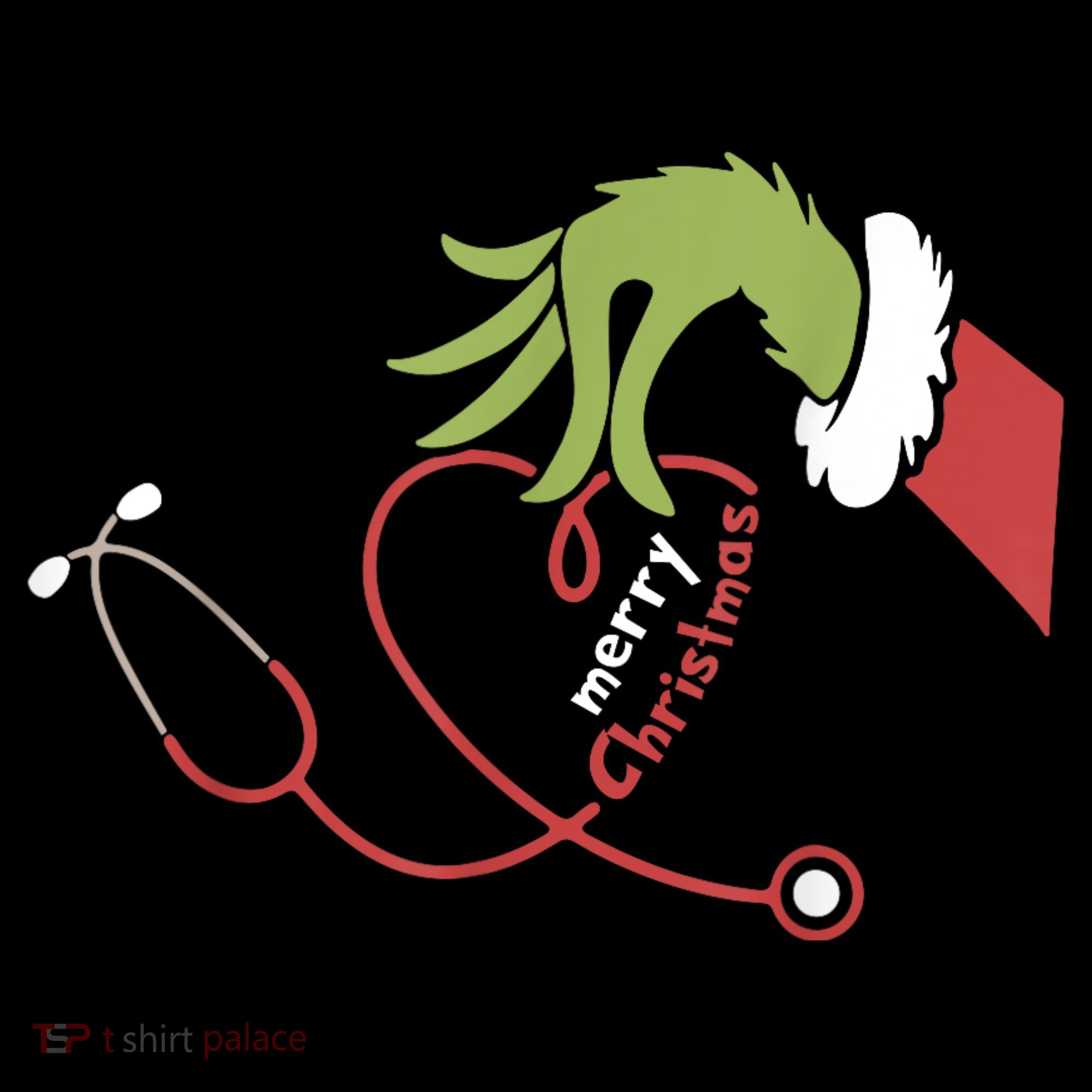 Merry Christmas Nurse Funny Nursing Christmas T-Shirt