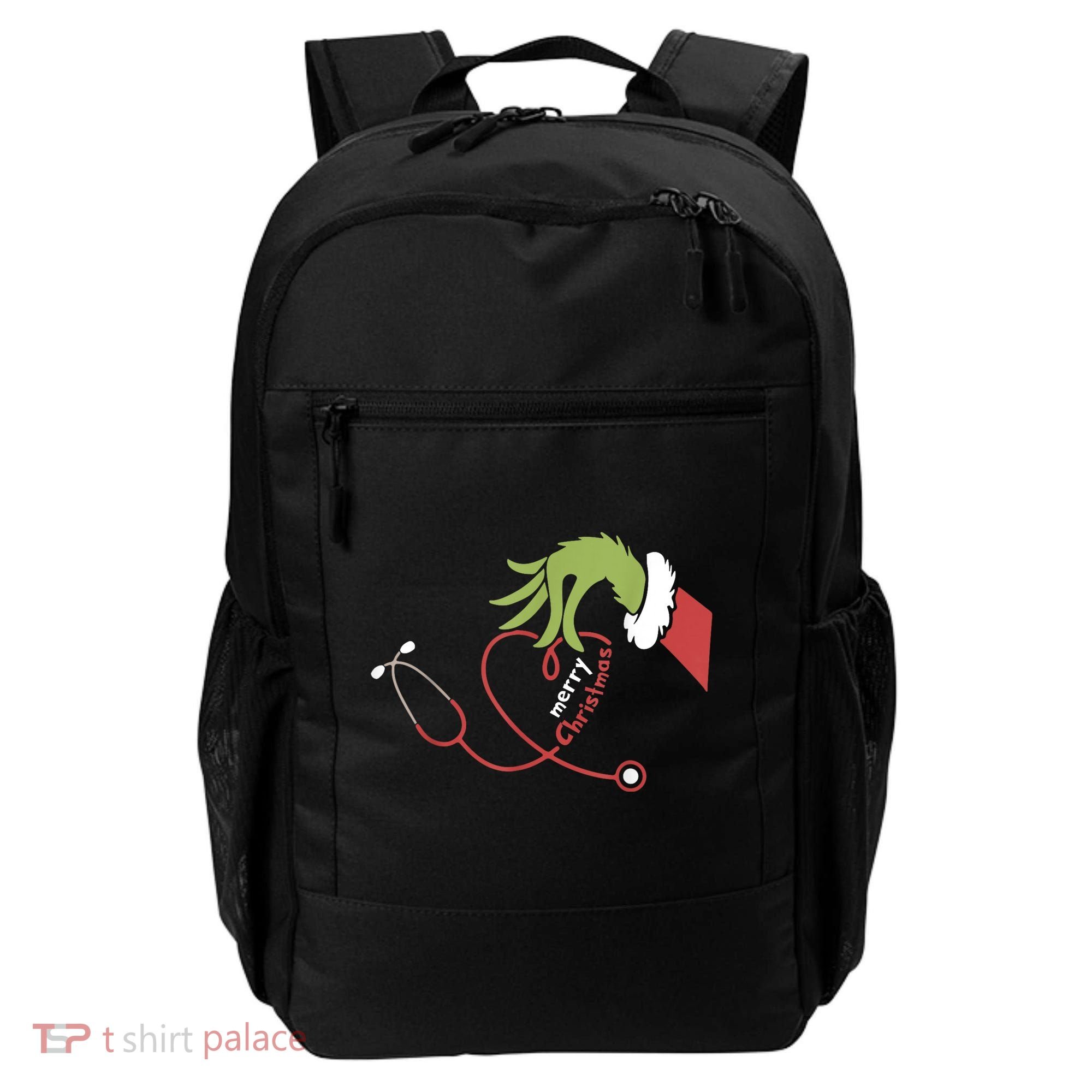 Merry Christmas Nurse Funny Nursing Christmas Backpack