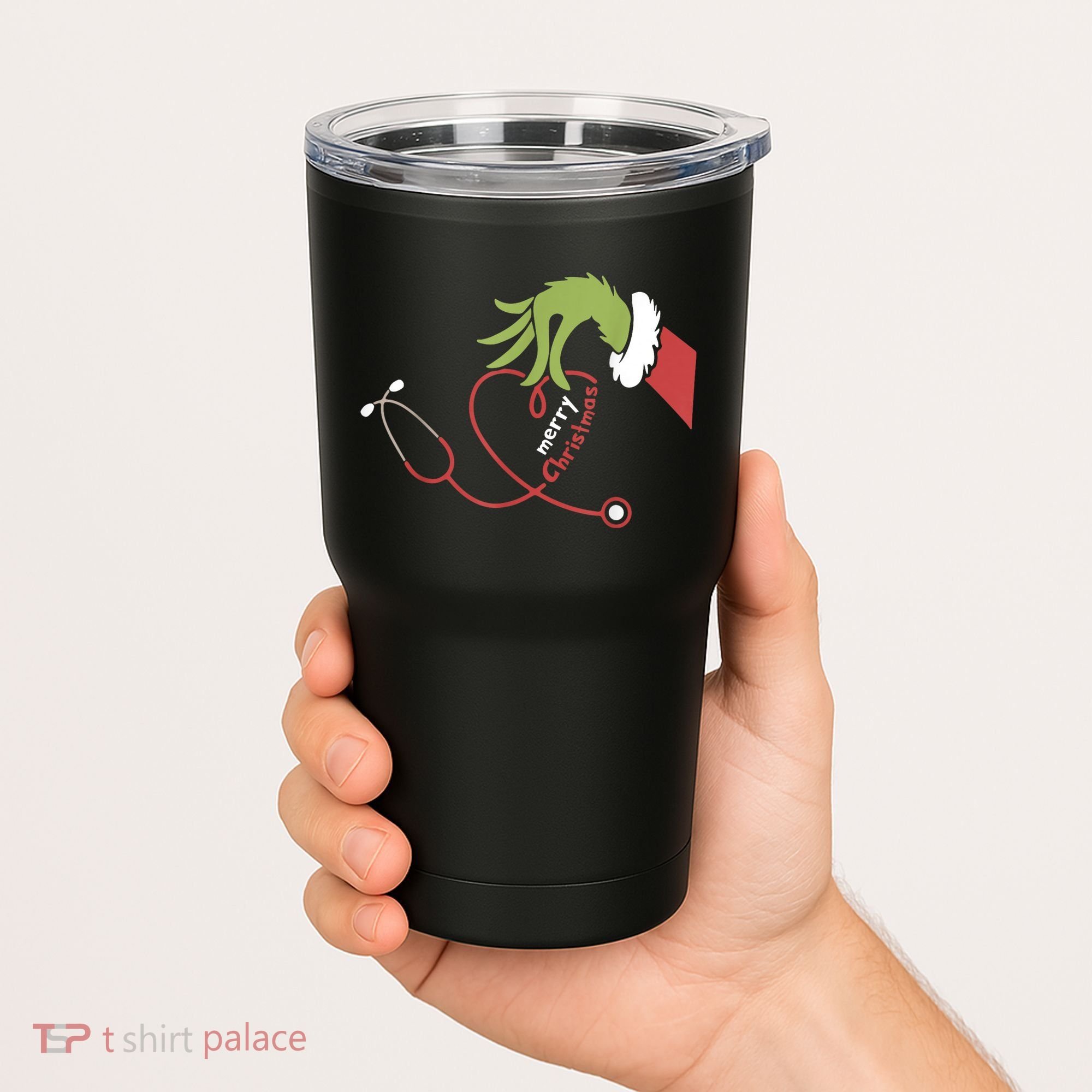 Merry Christmas Nurse Funny Nursing Christmas Tumbler