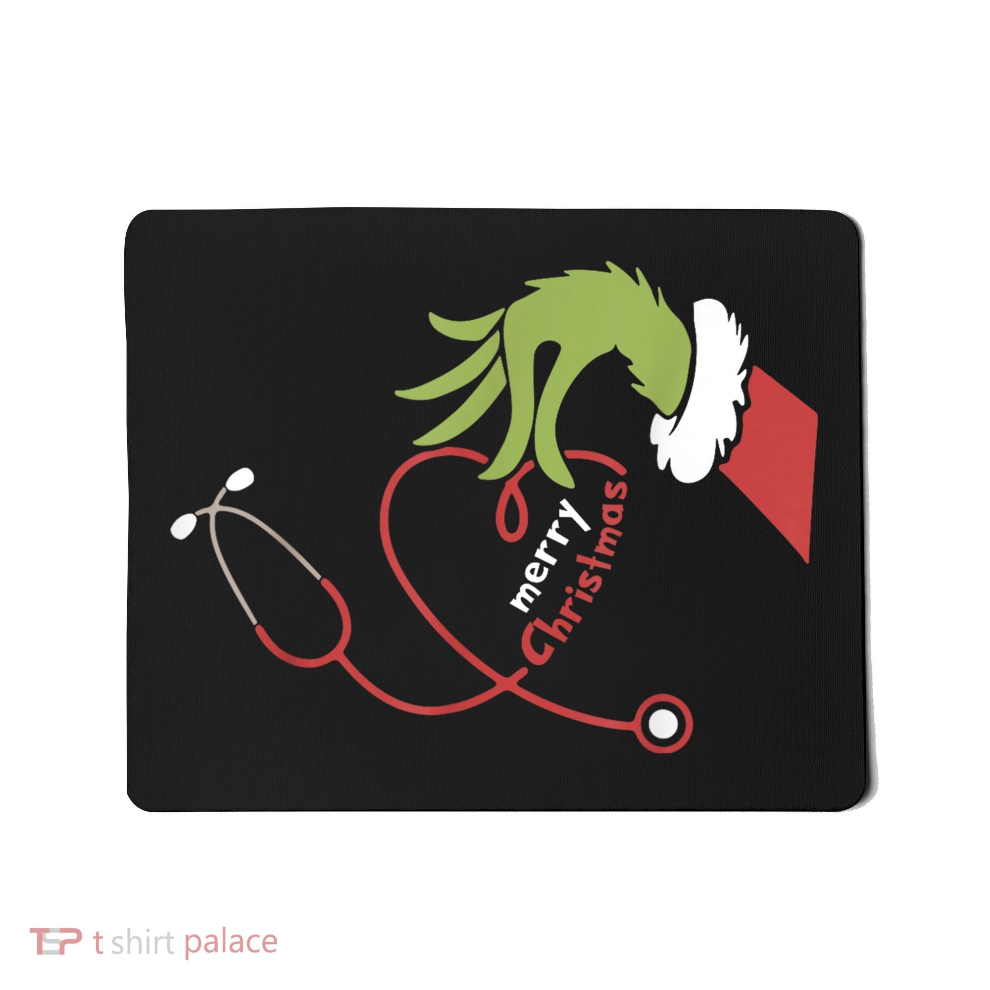 Merry Christmas Nurse Funny Nursing Christmas Mousepad
