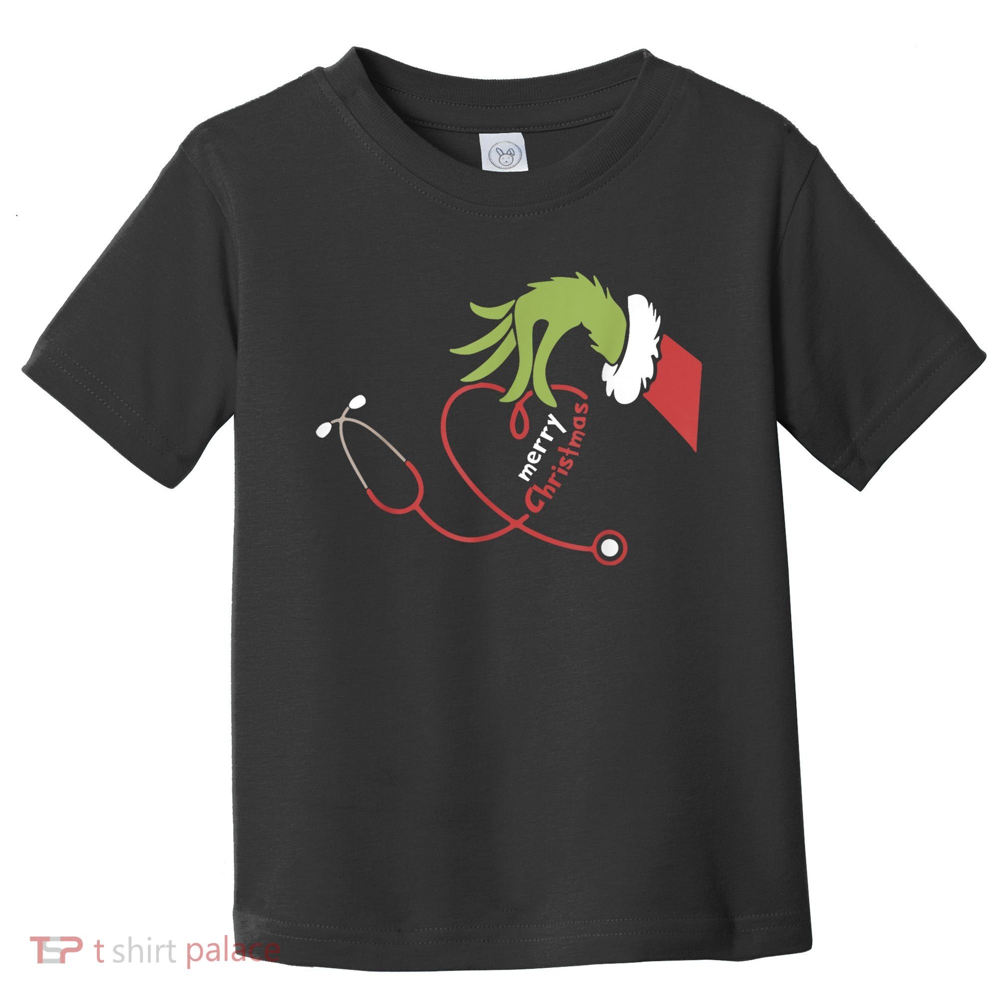 Merry Christmas Nurse Funny Nursing Christmas Toddler T-Shirt