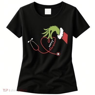 Merry Christmas Nurse Funny Nursing Christmas Women's T-Shirt
