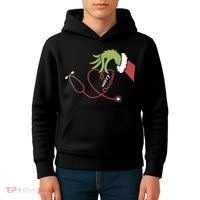 Merry Christmas Nurse Funny Nursing Christmas Kids Hoodie thumb 4