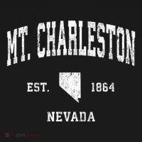 Mt. Charleston Nevada Nv Vintage Athletic T-Shirt thumb 7