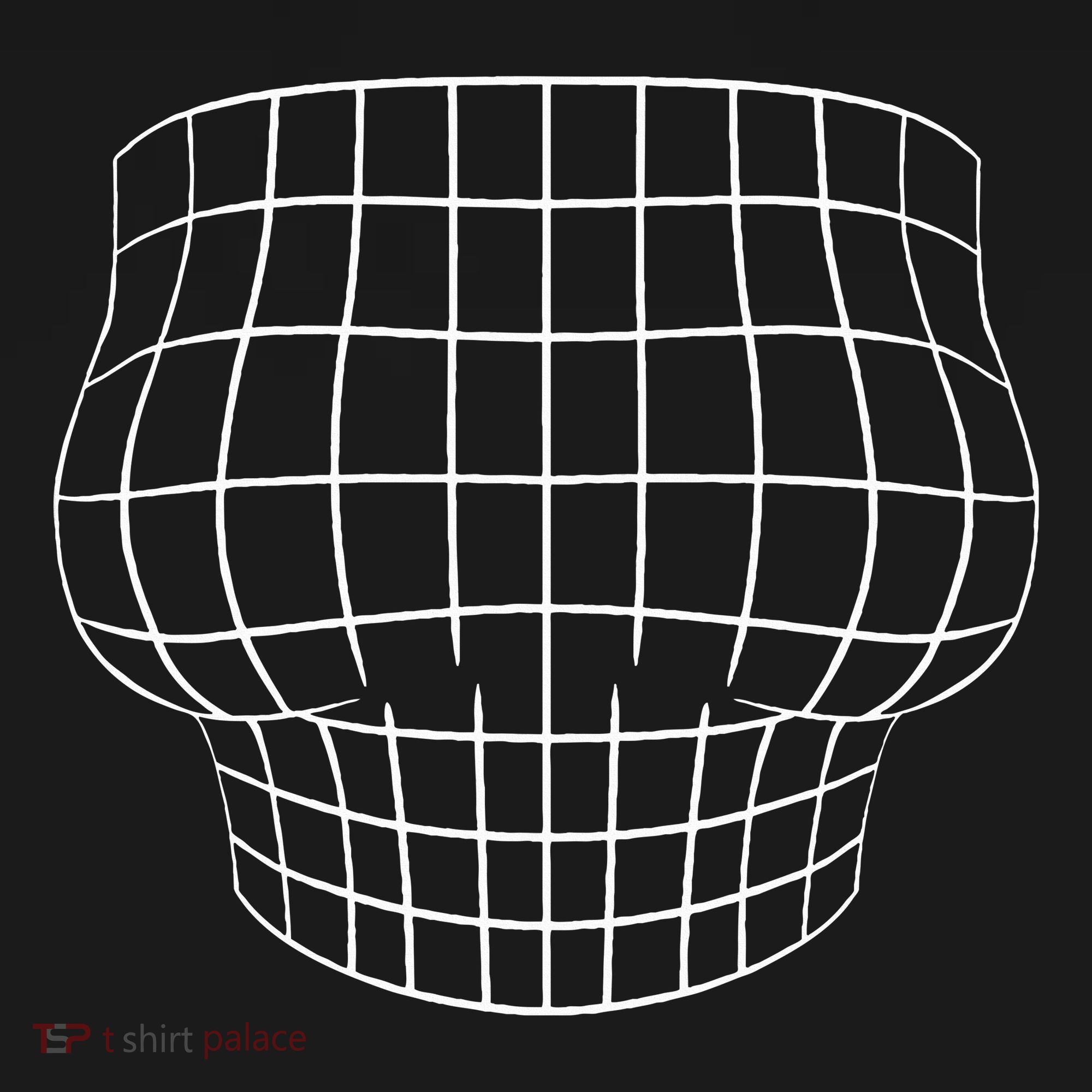 Magnified Chest Optical Illusion Grid Big Boobs Bucket Hat