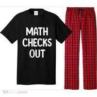 Math Checks Out Awesome Nerdy And Cases Funny Dad Jokes Cute Gift Pajama Set thumb 0