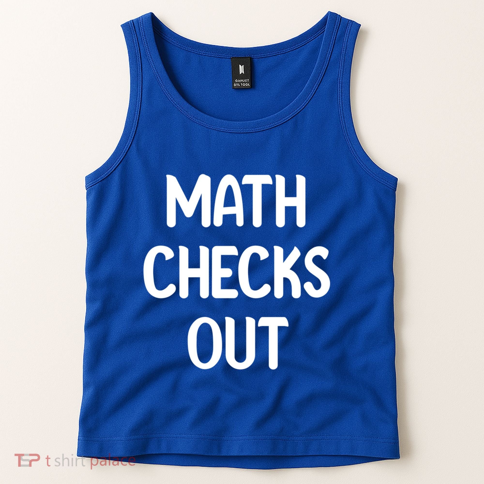 Math Checks Out Awesome Nerdy And Cases Funny Dad Jokes Cute Gift Tank Top