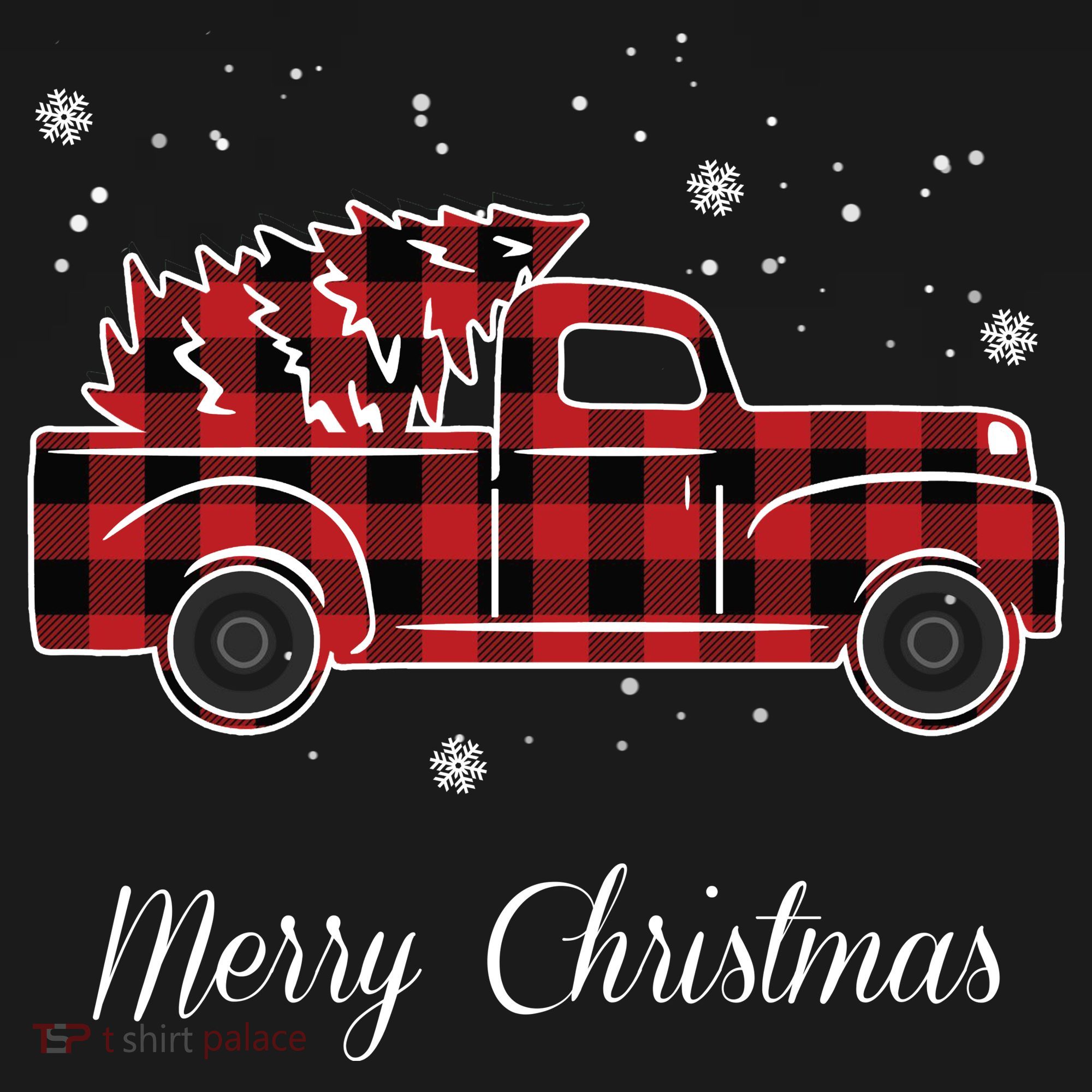 Merry Christmas Old Fashion Pick Up Truck Tree Toddler Hoodie