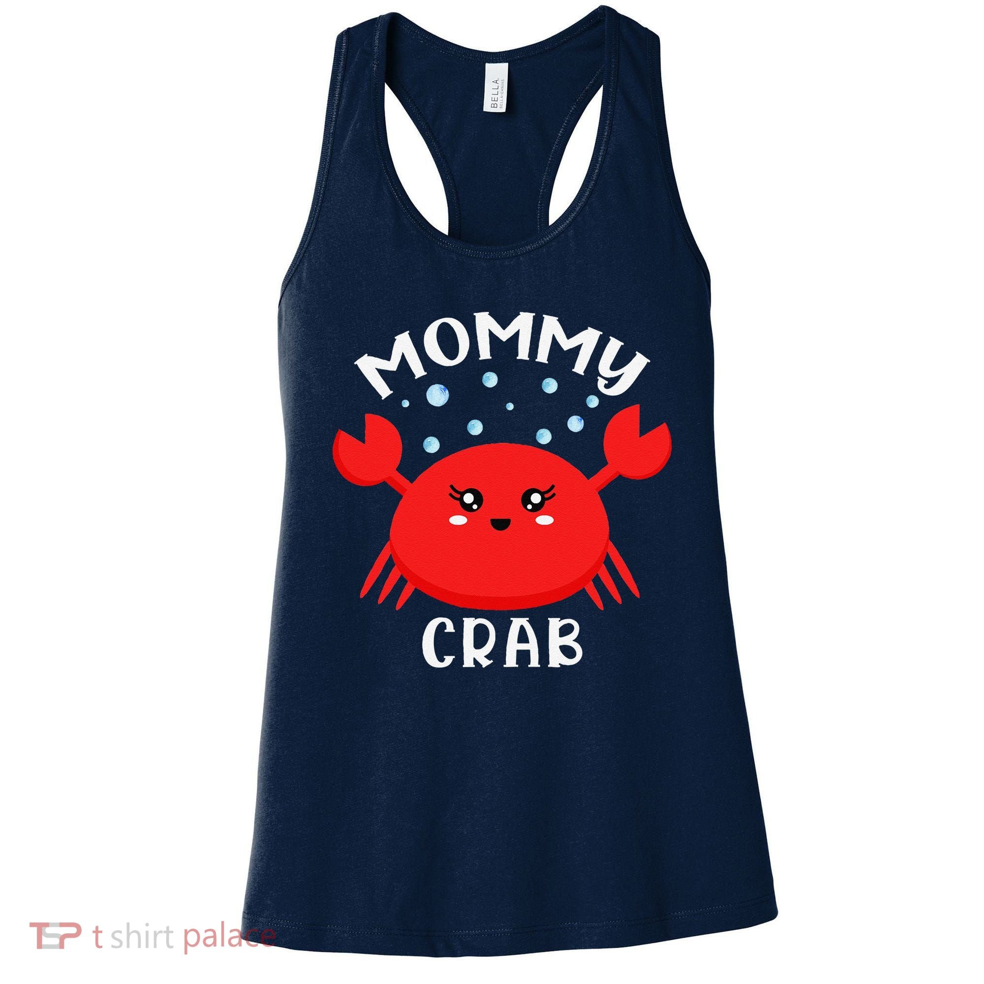 Mommy Crab Ocean Animal Crab Zodiac Funny Announcement Women's Tank Top